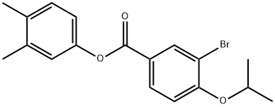 3,4-dimethylphenyl 3-bromo-4-isopropoxybenzoate|