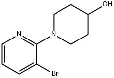 1-(3-溴吡啶-2-基)哌啶-4-醇,941572-57-2,结构式