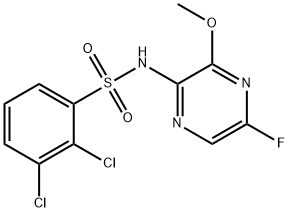 2,3-dichloro-N-(5-fluoro-3-methoxy-pyrazin-2-yl)benzenesulfonamide Structure