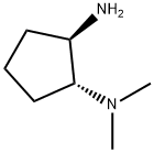 (1R,2R)-N1,N1-二甲基环戊烷-1,2-二胺 结构式