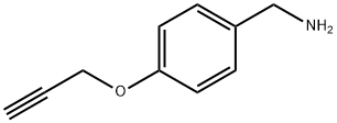 (4-prop-2-ynoxyphenyl)methanamine Structure