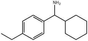 cyclohexyl(4-ethylphenyl)methanamine Structure