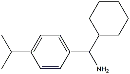 CYCLOHEXYL[4-(PROPAN-2-YL)PHENYL]METHANAMINE Structure