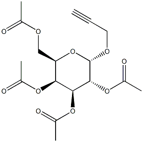 Propargyl 2,3,4,6-tetra-O-acetyl-a-D-galactopyranoside,943859-73-2,结构式