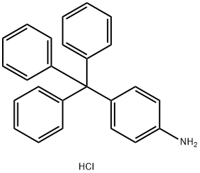 4-Tritylaniline Hydrochloride Struktur