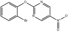 2-(2-broMophenoxy)-5-nitropyriMidine Structure