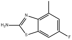 6-氟-4-甲基苯并[D]噻唑-2-胺,946612-95-9,结构式