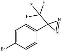 3-(4-溴苯基)-3-(三氟甲基)-3H-二吖丙因, 952143-02-1, 结构式