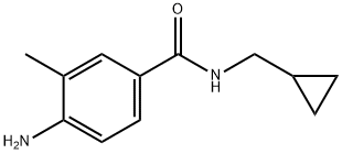 4-amino-N-(cyclopropylmethyl)-3-methylbenzamide Structure