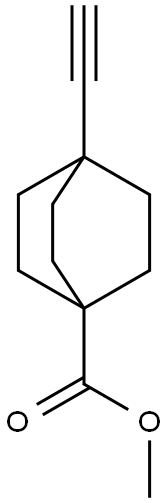 METHYL 4-ETHYNYLBICYCLO[2.2.2]OCTANE-1-CARBOXYLATE|4-乙炔基双环[2.2.2]辛烷-1-羧酸甲酯