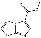 Methyl imidazo[2,1-b]thiazole-5-carboxylate 结构式