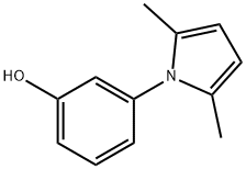 3-(2,5-Dimethyl-1-pyrrolyl)phenol Structure