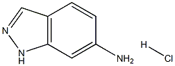1H-吲唑-6-胺盐酸盐,97763-34-3,结构式