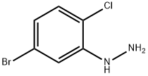 (5-Bromo-2-chlorophenyl)-hydrazine Structure