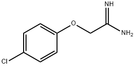 2-(4-chlorophenoxy)ethanimidamide Structure