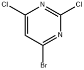 2,4-Dichloro-6-bromopyrimidine Structure