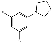 Pyrrolidine, 1-(3,5-dichlorophenyl)-,99660-44-3,结构式