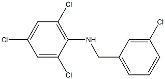 2,4,6-trichloro-N-[(3-chlorophenyl)methyl]aniline