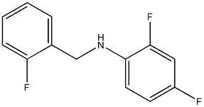 2,4-difluoro-N-[(2-fluorophenyl)methyl]aniline