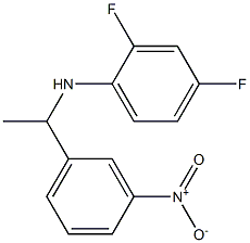 2,4-difluoro-N-[1-(3-nitrophenyl)ethyl]aniline