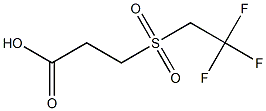 3-[(2,2,2-trifluoroethyl)sulfonyl]propanoic acid