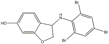  3-[(2,4,6-tribromophenyl)amino]-2,3-dihydro-1-benzofuran-6-ol