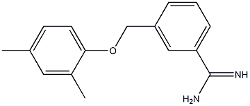 3-[(2,4-dimethylphenoxy)methyl]benzenecarboximidamide