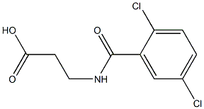 3-[(2,5-dichlorophenyl)formamido]propanoic acid 结构式