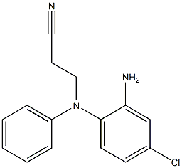  3-[(2-amino-4-chlorophenyl)(phenyl)amino]propanenitrile