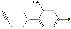 3-[(2-amino-4-fluorophenyl)(methyl)amino]propanenitrile