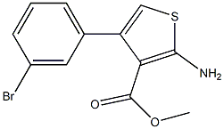 methyl 2-amino-4-(3-bromophenyl)thiophene-3-carboxylate