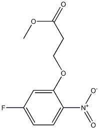 methyl 3-(5-fluoro-2-nitrophenoxy)propanoate|