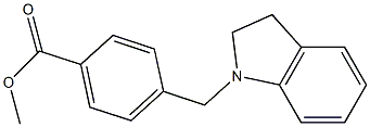 methyl 4-(2,3-dihydro-1H-indol-1-ylmethyl)benzoate