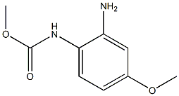 methyl N-(2-amino-4-methoxyphenyl)carbamate,,结构式