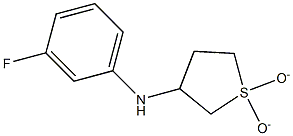 N-(1,1-dioxidotetrahydrothien-3-yl)-N-(3-fluorophenyl)amine Struktur