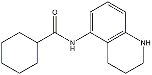  N-(1,2,3,4-tetrahydroquinolin-5-yl)cyclohexanecarboxamide