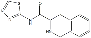 N-(1,3,4-thiadiazol-2-yl)-1,2,3,4-tetrahydroisoquinoline-3-carboxamide