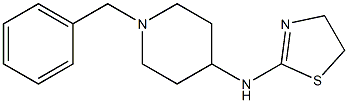N-(1-benzylpiperidin-4-yl)-4,5-dihydro-1,3-thiazol-2-amine Struktur