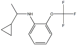 N-(1-cyclopropylethyl)-2-(trifluoromethoxy)aniline