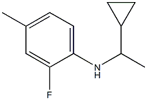  N-(1-cyclopropylethyl)-2-fluoro-4-methylaniline