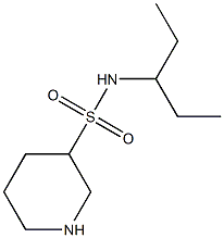 N-(1-ethylpropyl)piperidine-3-sulfonamide