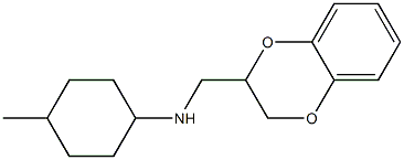 N-(2,3-dihydro-1,4-benzodioxin-2-ylmethyl)-4-methylcyclohexan-1-amine,,结构式