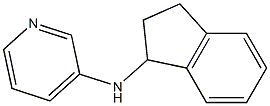 N-(2,3-dihydro-1H-inden-1-yl)pyridin-3-amine Structure