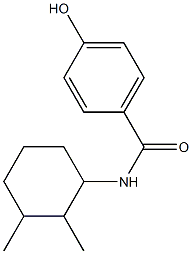 N-(2,3-dimethylcyclohexyl)-4-hydroxybenzamide Structure