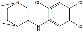 N-(2,4,5-trichlorophenyl)-1-azabicyclo[2.2.2]octan-3-amine|