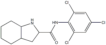 N-(2,4,6-trichlorophenyl)-octahydro-1H-indole-2-carboxamide