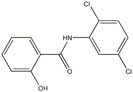 N-(2,5-dichlorophenyl)-2-hydroxybenzamide,,结构式