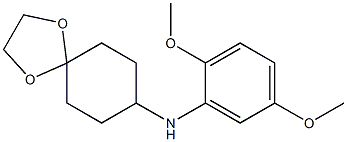 N-(2,5-dimethoxyphenyl)-1,4-dioxaspiro[4.5]decan-8-amine