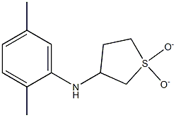 N-(2,5-dimethylphenyl)-N-(1,1-dioxidotetrahydrothien-3-yl)amine Struktur