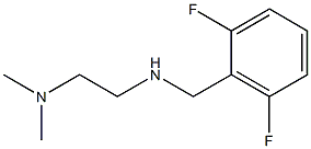 N'-(2,6-difluorobenzyl)-N,N-dimethylethane-1,2-diamine Structure